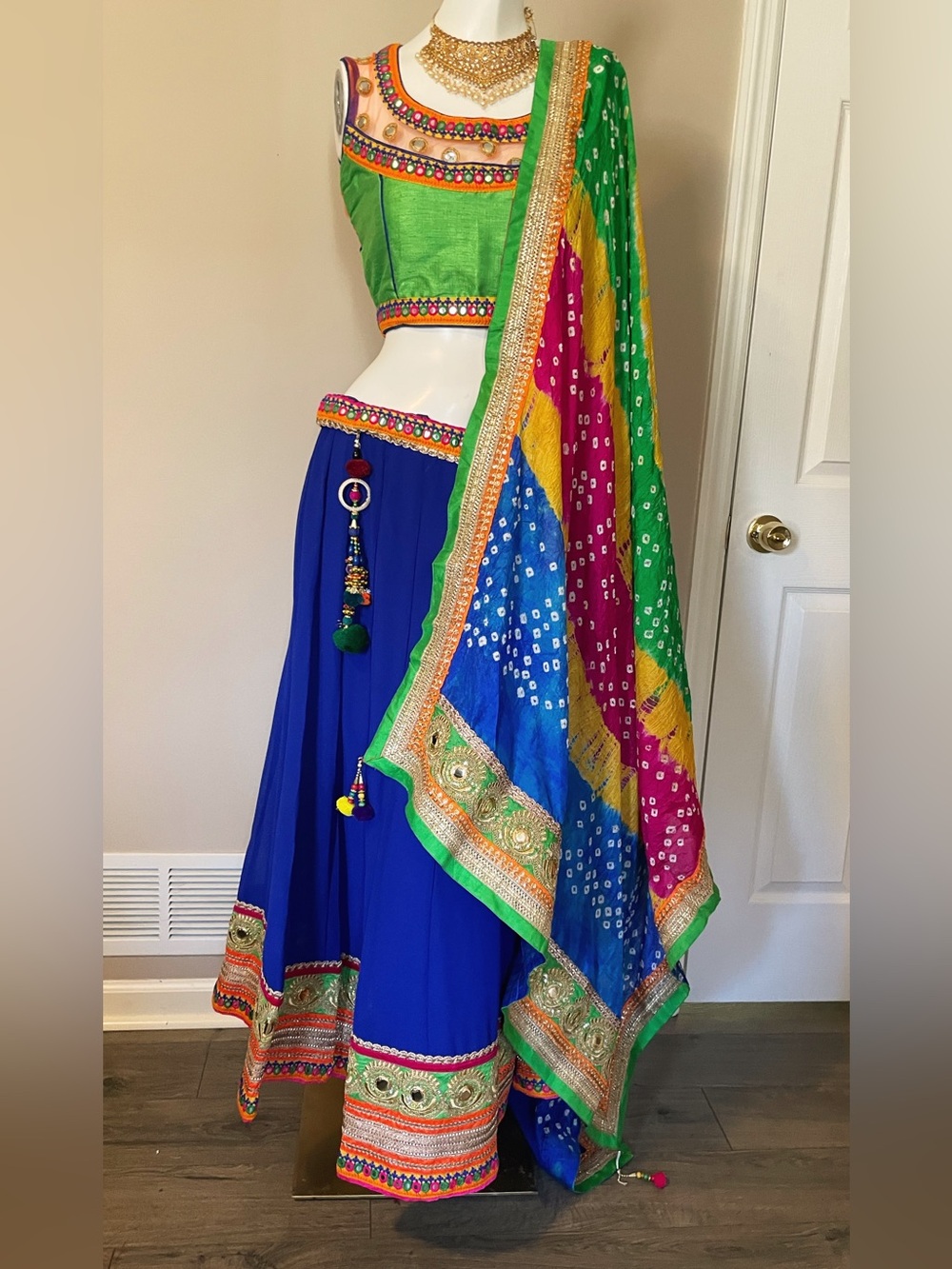 Multi color chaniya choli